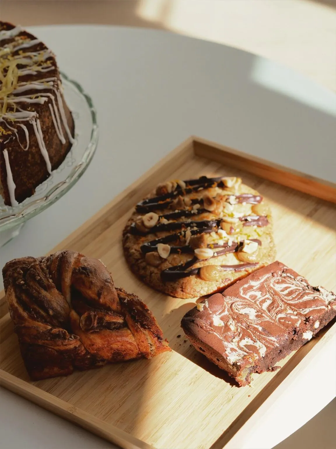 Plateau de pâtisseries maison